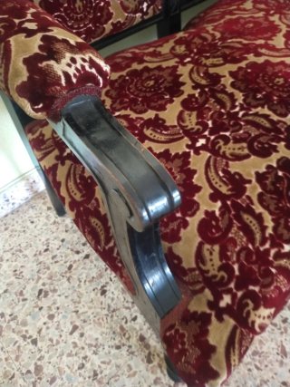 Divano a 3 posti in stile classico