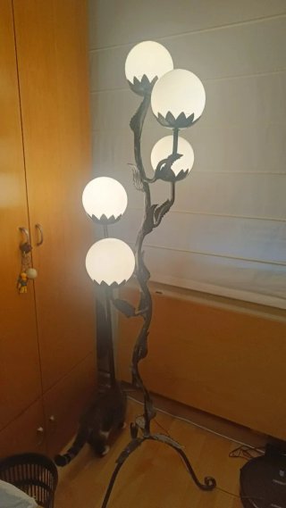 Lámpara de pie antigua 175cm