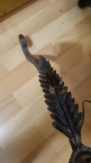 Lámpara de pie antigua 175cm