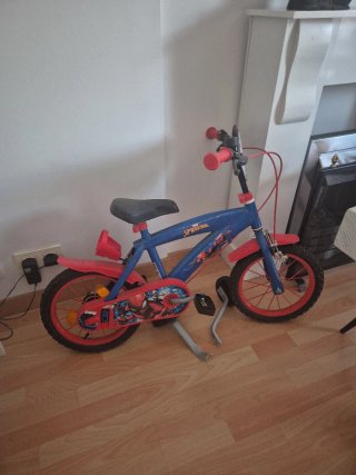 Bicicleta infantil Spiderman