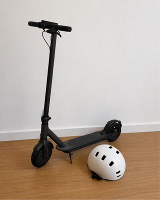 Patinete eléctrico Hiboy + casco