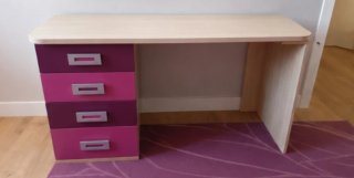 Conjunto de dormitorio infantil con cama nido