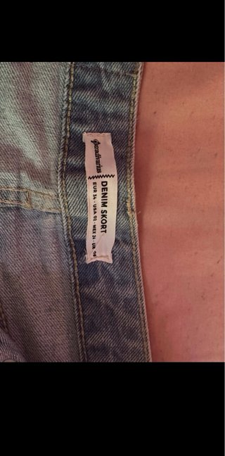 Falda pantalón vaquera Stradivarius