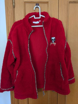 Sudadera Snoopy Women'secret Roja Borrego