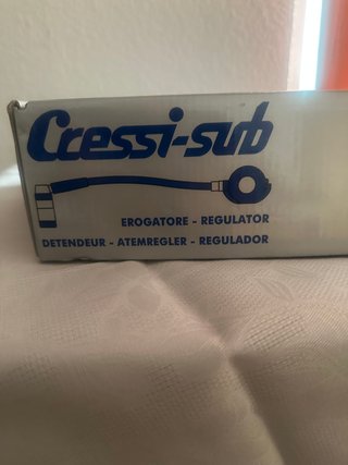 Regulador Cressi Ellipse Steel Buceo
