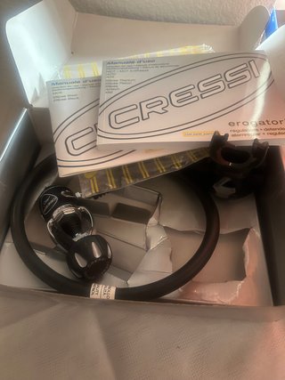 Regulador Cressi Ellipse Steel Buceo
