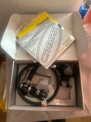 Regulador Cressi Ellipse Steel Buceo