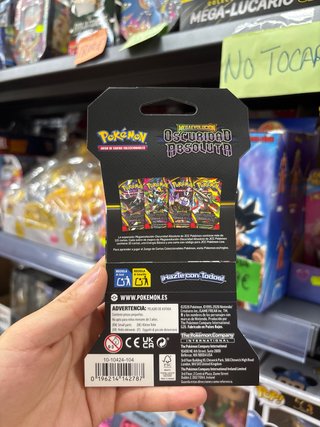 Sobre 7€ Pokémon Megaevolución Oscuridad Absoluta