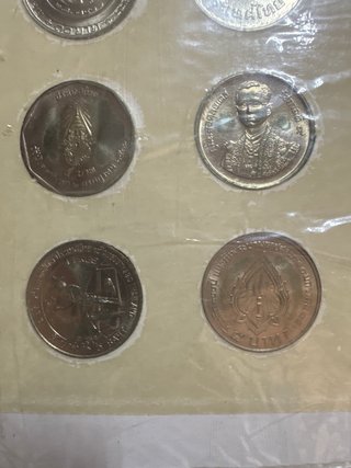 Monedas Tailandesas Conmemorativas