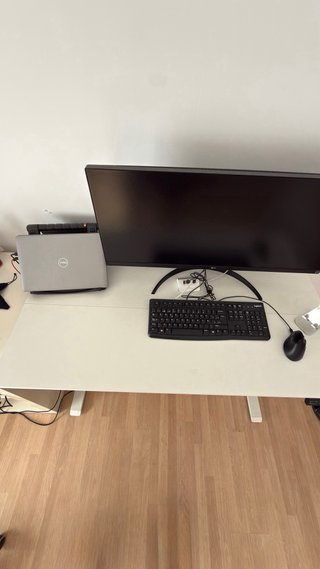 BEXEVUE Escritorio Elevable Eléctrico 120x60