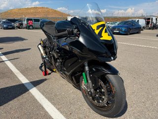 Kawasaki ZX10R Negra Sportbike