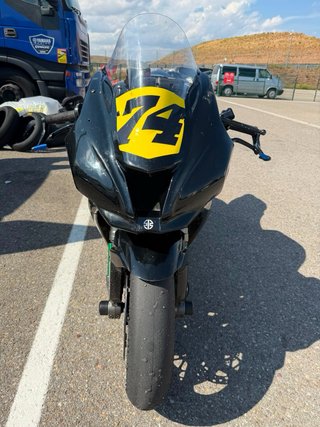 Kawasaki ZX10R Negra Sportbike