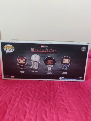 Pack 4 Funko Pop Marvel WandaVision Ed. Especial