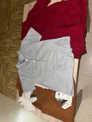 Set de tres conjuntos niño T6 años.