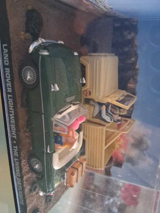 Diorama 007 Land Rover Lightweight