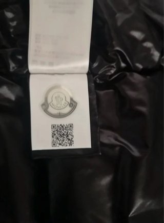 Moncler Giubbotto Piumino Nero Taglia M