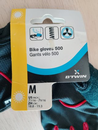 Guantes Btwin Bike Talla M