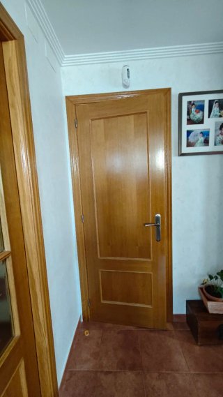 Puertas de interior de madera con cristal