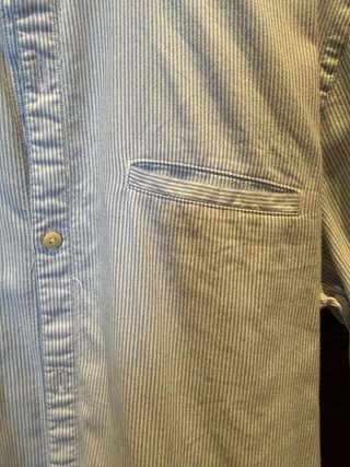 Camisa Scalpers Rayas Azul Talla M