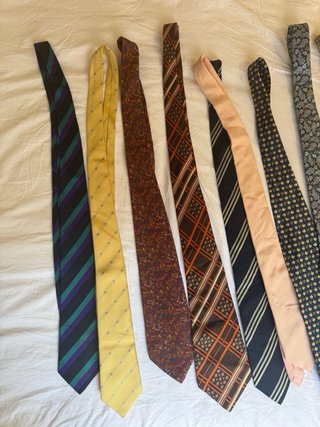 Lote de corbatas de diseño clásico vintage