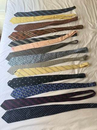 Lote de corbatas de diseño clásico vintage