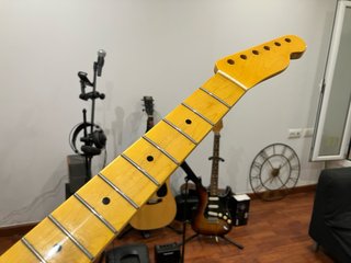 Mástil estilo Telecaster de arce – talón 57mm