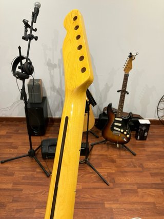 Mástil estilo Telecaster de arce – talón 57mm