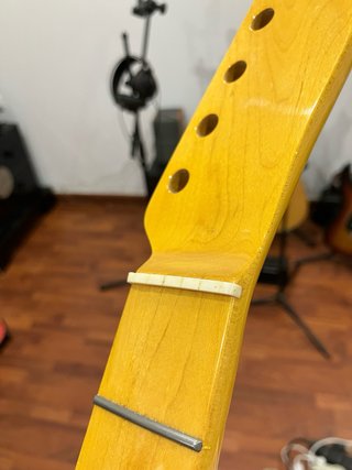 Mástil estilo Telecaster de arce – talón 57mm
