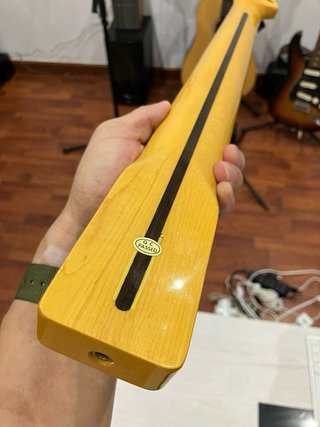 Mástil estilo Telecaster de arce – talón 57mm