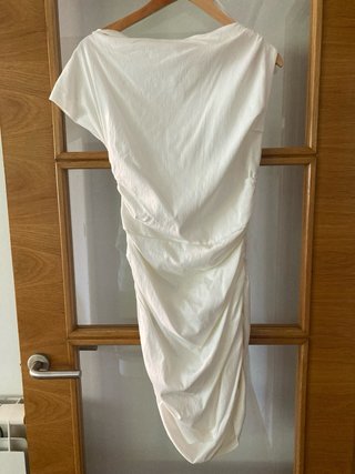 Vestido Zara blanco