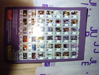 Set 90 Cartoline Justin Bieber Panini