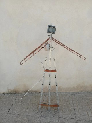 Antena TV Exterior Metálica