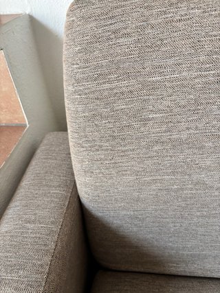 Sofá Cama Beige/Gris Tapizado. Urge vender!!!!