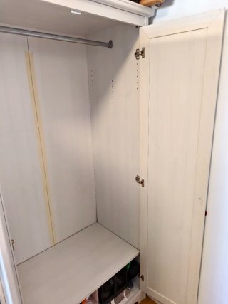 URGE! Armario Ikea Aspelud Blanco 2 Puertas