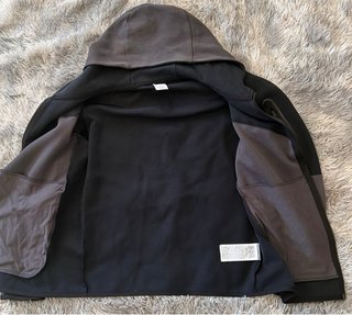 Felpa Nike Tech Full Zip Grigia Nera