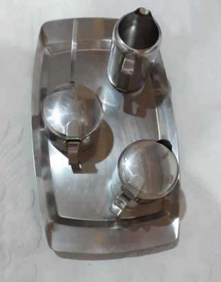 Juego café acero inoxidable