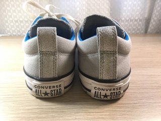 Zapatillas Converse Grises y Azules