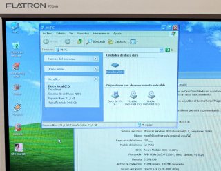 Ordenador con Windows XP