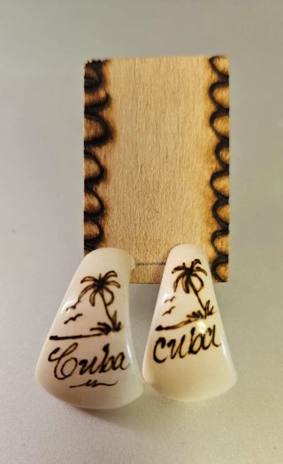 Orecchini artigianali da Cuba
