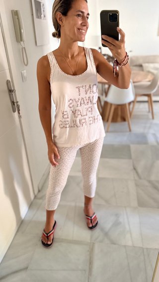 Pijama Women'secret Corte pirata/capri