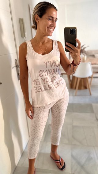 Pijama Women'secret Corte pirata/capri