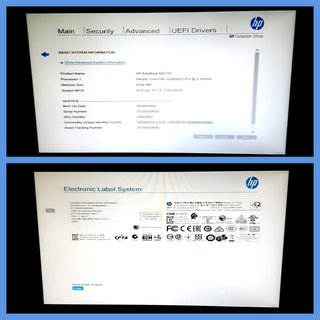 Placa base HP Elitebook 820 G3 i5-6200U (HP 807C)