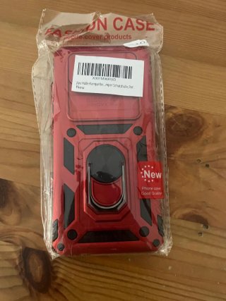 Funda para Samsung Galaxy S10 Plus Roja con Anillo