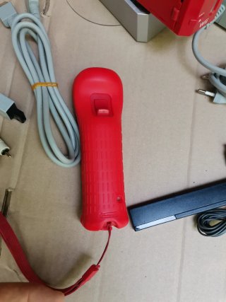 Nintendo Wii Roja Completa