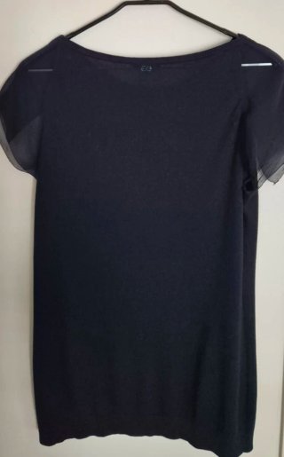 Top Escada Azul