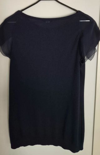 Top Escada Azul