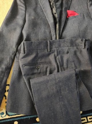 Abito Stretch Uomo Blu