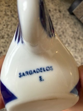 Paloma cerámica Herba de Namorar Sargadelos