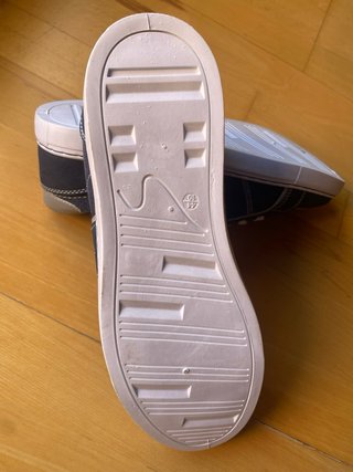 Zapatillas Lona LIVERGY Azul/Gris T44.Sin estrenar