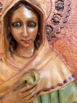 Retablo Sagrada Familia Olot Dorado